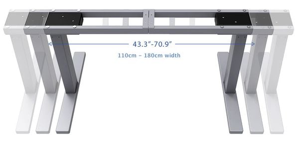 Bàn làm việc điều chỉnh độ cao Sit-stand cao cấp