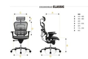 GHẾ ERGOHUMAN LUXURY