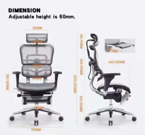 GHẾ ERGOHUMAN LUXURY