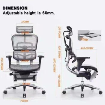 GHẾ ERGOHUMAN LUXURY