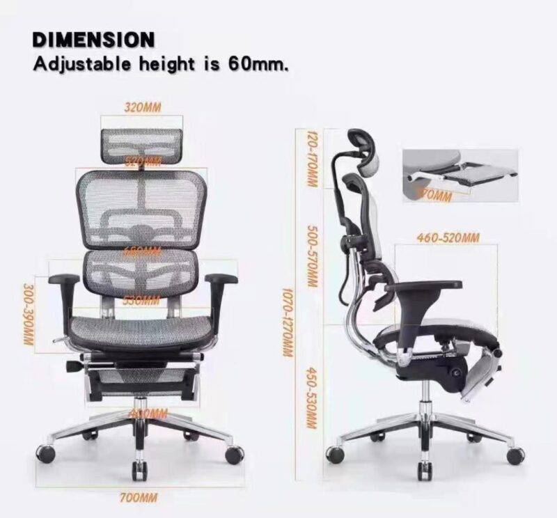 GHẾ ERGOHUMAN LUXURY
